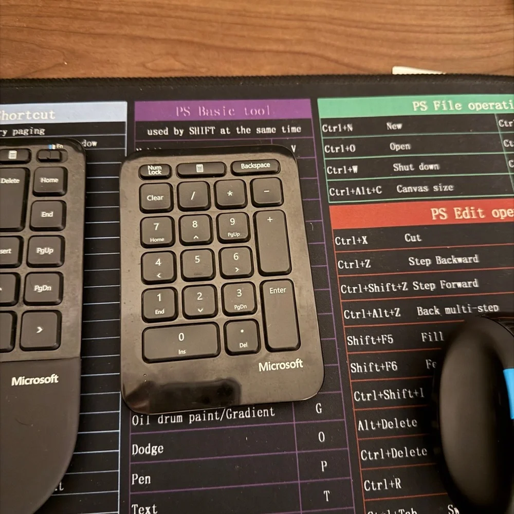 Microsoft Black Wireless Mouse